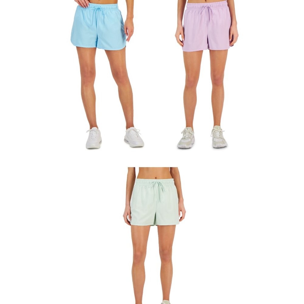 NWT ID Ideology Womens Drawstring Running Shorts Multicolor Size S-XL $50 A498